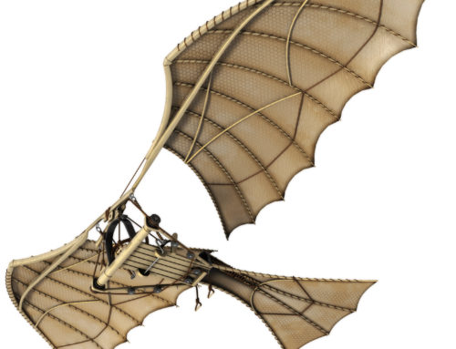Leonardo da Vinci Ornithopter, Free Illustration Download
