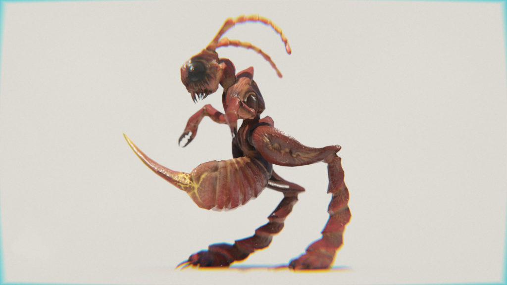 Giant Red Ant Monster