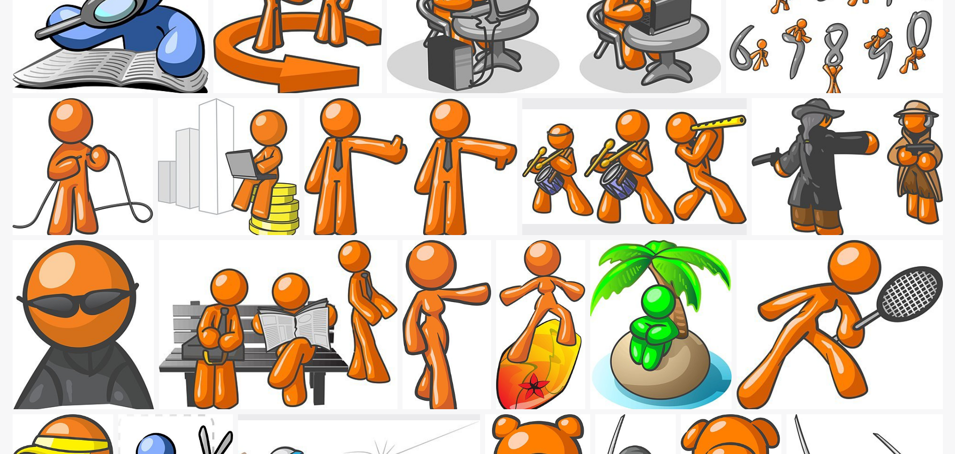 The Orange Man Illustrations by Leo Blanchette