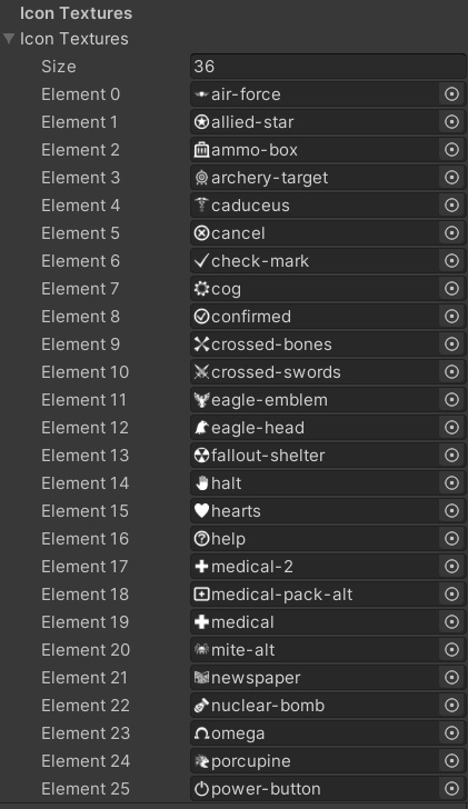 Unity editor texture assignment - Retrobot Documentation