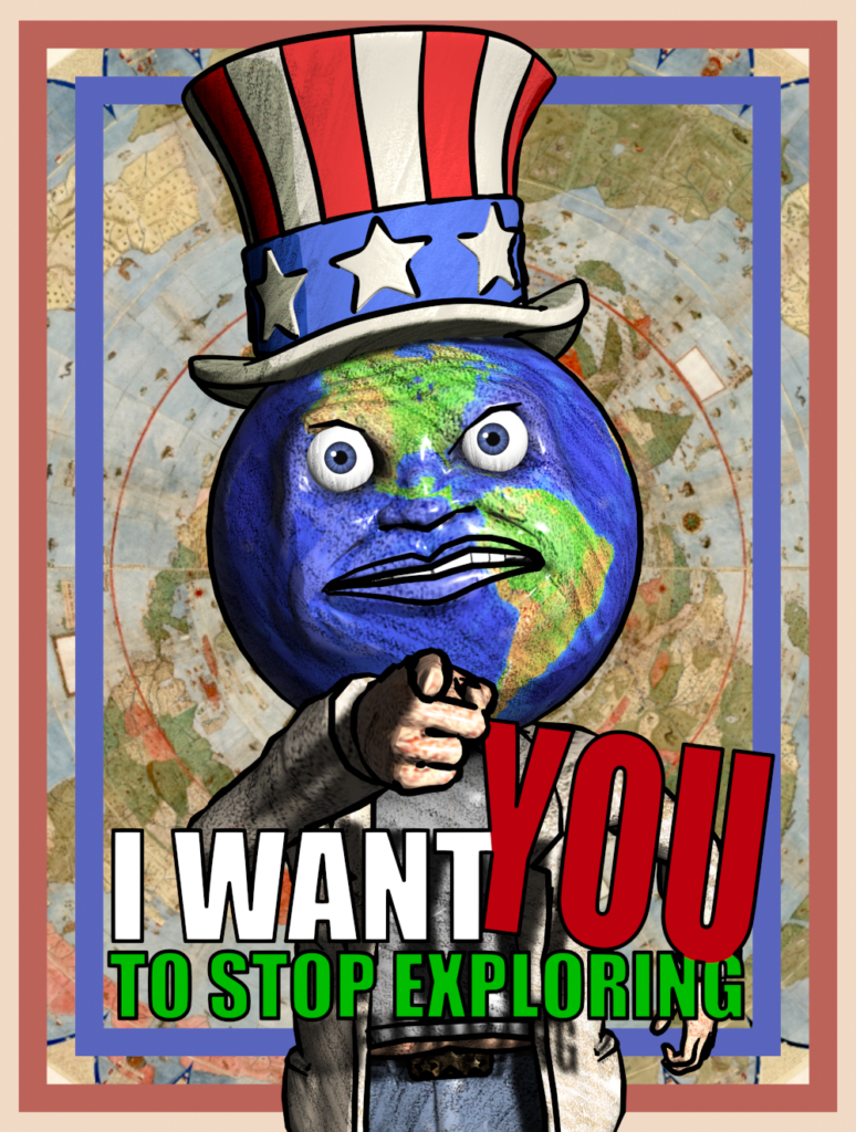 GlobeTroll the Scientician Explains the Truncating of NESW illustration