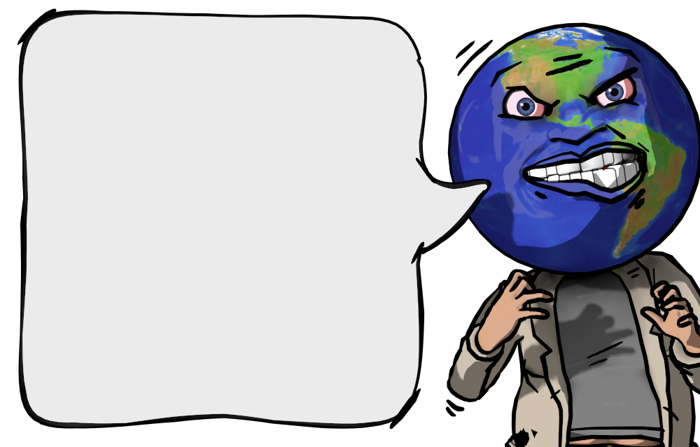 The Quotable GlobeTroll - The Angry Statement illustration